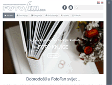 Tablet Screenshot of fotofan.hr